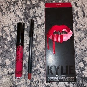 Kylie Cosmetics Jordy velvet lip kit